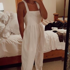 Free People Linen Jumpsuit